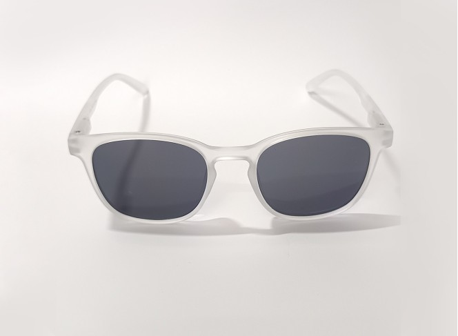 Orbit Clear White Sunglasses