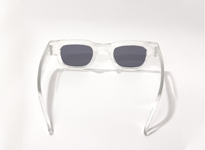 Arctic Frost Clear white Sunglasses