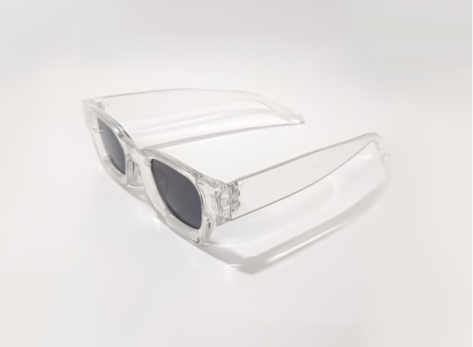 Arctic Frost Clear white Sunglasses