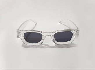 Arctic Frost Clear white Sunglasses