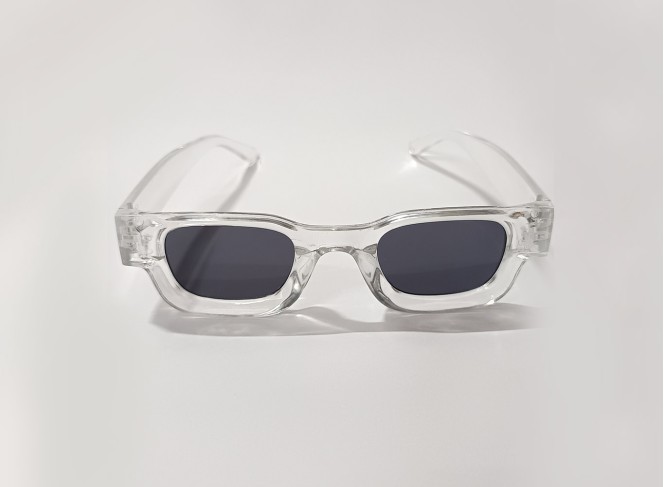 Arctic Frost Clear white Sunglasses