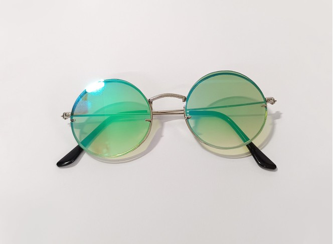 Zenith Blue & Green Gradient Sunglasses