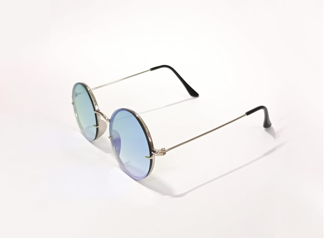 Zenith Blue & Green Gradient Sunglasses